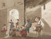 Gruppe von Bauern vor einer Kirche - Isaac Weld — Ansicht des Kunstwerks
