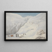 Mont Saint-Bernard, Schweiz - Isaac Weld — gerahmtes Bild an der Wand