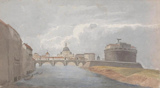 Isaac Weld - On the Tiber Castle of St Angelo.webp