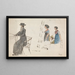 Conducteur russe et Pays de Vaud - Isaac Weld — gerahmtes Bild an der Wand