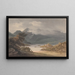 Blick auf den Oberen See, Irland - Isaac Weld — gerahmtes Bild an der Wand
