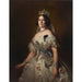 Reproduktion des Gemäldes Isabelle, Königin von Spanien - Franz Xaver Winterhalter
