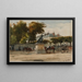 Artilleurs aux Tuileries 9 juillet 1871 - Isidore Pils — gerahmtes Bild an der Wand