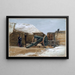 Le Bastion 63 - Isidore Pils — gerahmtes Bild an der Wand