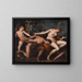 Allegorie der Liebe und der Weisheit - Isidoro Bianchi — gerahmtes Bild an der Wand