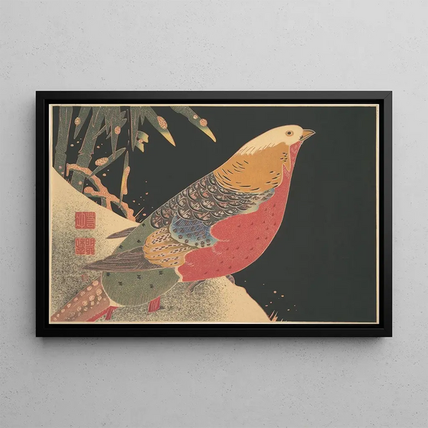 It Jakuch - Golden Pheasant in the Snow.webp