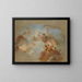 Ein Skizze mit Flora und Zéphyr, Mars und Venus und den Sternzeichen - Italienische Schule — gerahmtes Bild an der Wand