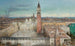 Venedig Luftaufnahme vom Markusplatz - Italienische Schule — Ansicht des Kunstwerks