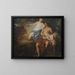 Venus, Merkur und Cupido - Italienische Schule — gerahmtes Bild an der Wand