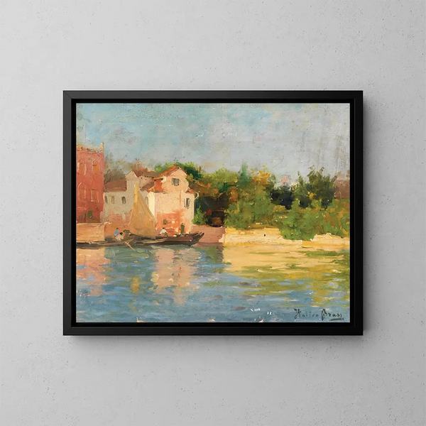 Venedig Punta dei Giardini - Italico Brass — gerahmtes Bild an der Wand