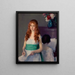 La chanson - Ivan Gregorovitch Olinsky — gerahmtes Bild an der Wand