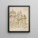 Kathedrale archi-kathedrale von Jura in Lemberg - Ivan Ivanec — gerahmtes Bild an der Wand