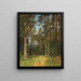 Siverskaya - Ivan Ivanovich Shishkin — gerahmtes Bild an der Wand