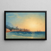 Hafen mit Schiffen - Ivan Konstantinovich Aivazovsky — gerahmtes Bild an der Wand