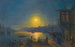 Mondaufgang über der Goldenen Horn - Ivan Konstantinovich Aivazovsky — Ansicht des Kunstwerks
