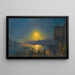Mondaufgang über der Goldenen Horn - Ivan Konstantinovich Aivazovsky — gerahmtes Bild an der Wand