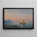 Morgen in Yalta - Ivan Konstantinovich Aivazovsky — gerahmtes Bild an der Wand