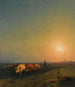 Arbeiter auf den Feldern in der Krim - Ivan Konstantinovich Aivazovsky — Ansicht des Kunstwerks