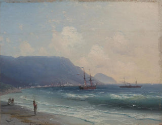 Meeres-Gemälde - Ivan Konstantinovich Aivazovsky — Ansicht des Kunstwerks