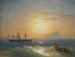 Embarquement pour Ischia - Ivan Konstantinovich Aivazovsky — Ansicht des Kunstwerks