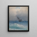 Schiffsunglück - Ivan Konstantinovich Aivazovsky — gerahmtes Bild an der Wand