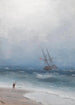 Côte orageuse - Ivan Konstantinovich Aivazovsky — Ansicht des Kunstwerks