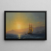 Sonnenuntergang am Meer - Ivan Konstantinovich Aivazovsky — gerahmtes Bild an der Wand