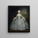 Portrait von Sarah Eleanore Fairmore - Ivan Vishnyakov — gerahmtes Bild an der Wand