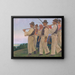 Kosciuszko - Ivan Rabuzin — gerahmtes Bild an der Wand