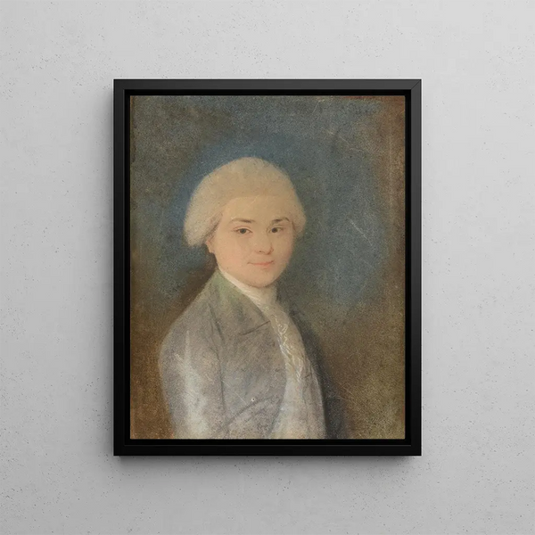 John Quincy Adams - Izaak Schmidt — gerahmtes Bild an der Wand