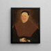 Portrait einer alten Dame - J. C. Robinson — gerahmtes Bild an der Wand