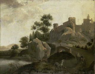 Landschaft Italien - Johann Georg Schieblius — Ansicht des Kunstwerks