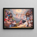 Messagers de l'amour Matth 25 35 36 - J. Lautenschlager — gerahmtes Bild an der Wand
