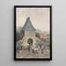 Porte de Veer à Schoonhoven - J de Jong Ezn — gerahmtes Bild an der Wand