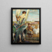 Engel, ich werde dir folgen - Jacek Malczewski — gerahmtes Bild an der Wand