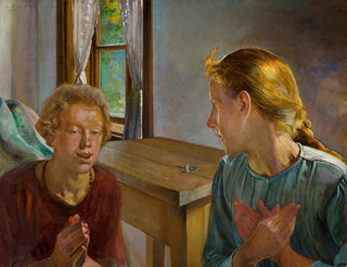 Verkündigung - Jacek Malczewski — Ansicht des Kunstwerks