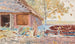 Fin du siècle 31 décembre 1899 paysage avec un cercueil - Jacek Malczewski — Ansicht des Kunstwerks