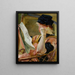 Modell weiblich - Jacek Malczewski — gerahmtes Bild an der Wand