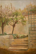 Landschaft mit kleinen Treppen - Jacek Malczewski — Ansicht des Kunstwerks