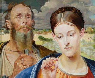 Musik, linke Flügel des Triptychons - Jacek Malczewski — Ansicht des Kunstwerks