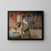 Mein Leben, zentrale Sektion des Triptychons - Jacek Malczewski — gerahmtes Bild an der Wand
