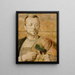 Portrait von Alexandre Mroczkowski - Jacek Malczewski — gerahmtes Bild an der Wand