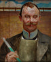 Portrait von Alfred Stepek - Jacek Malczewski — Ansicht des Kunstwerks