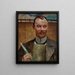 Portrait von Alfred Stepek - Jacek Malczewski — gerahmtes Bild an der Wand