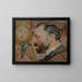Portrait de Feliks Jasieski - Jacek Malczewski — gerahmtes Bild an der Wand