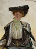 Portrait der Schauspielerin Helena Sulima - Jacek Malczewski — Ansicht des Kunstwerks
