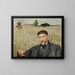 Portrait de Wacław Karczewski - Jacek Malczewski — gerahmtes Bild an der Wand