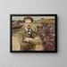 Portrait de Władysław Reymont - Jacek Malczewski — gerahmtes Bild an der Wand