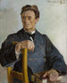 Portrait des Priesters Henryk Radomiski um 1870 nach 1925 - Jacek Malczewski — Ansicht des Kunstwerks