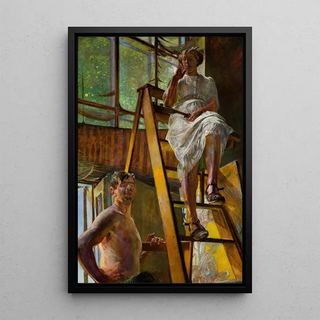 Jacek Malczewski - Satyr and a Model.webp